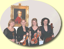 Constanze Quartett Salzburg mit Susanne M�ller am Cello
